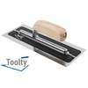 Toolty Ultra Flexible Plaster Finishing Skimming Trowel - Stainless Steel