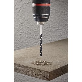 wolfcraft wolfcraft Holzspiralbohrer, ? 10 mm I 7610010 I Fr Bohrungen in Weichholz