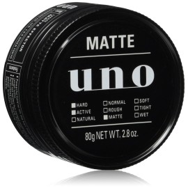 UNO 2.8 Ounce Hair Styling Agent with Strong Hold Matte Finish and Humidity Control