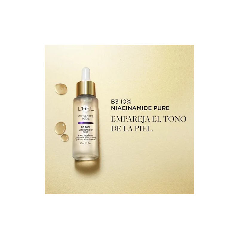 B3 niacinamide pure suero facial lbel concentr aclara rejuvenece todo