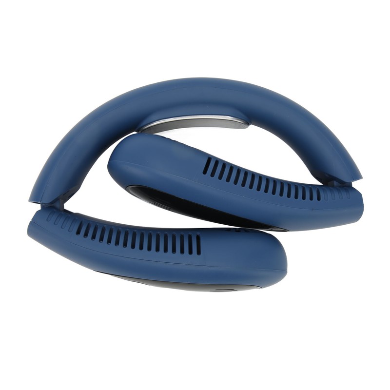 Bladeless Neck Fan USB Charging LED Digital Display 3 Speeds