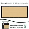 SUNLAX Privacy Fence Screen 4x50FT Heavy Duty Mesh Fence Net