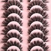 FARRED Natural Lashes Wispy False Eyelashes Fake Cat Eye Lashes