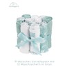 kindsgard Vaskedag Baby Wash Cloths Pack of 12 Cotton Absorbent