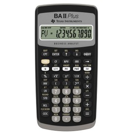 Texas Instruments BA II Plus Professional Advanced Financial Calculator