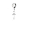 pp-g63 Ankh fine lead free English Pewter charm fitted to