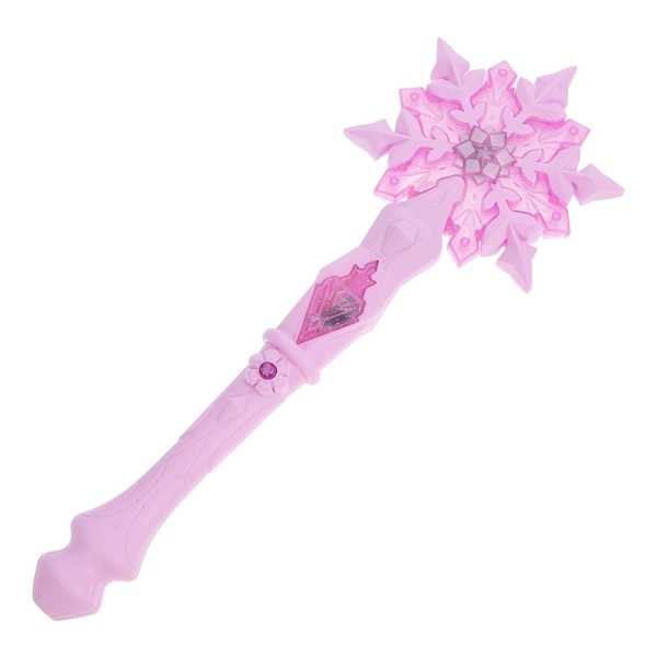 JOINPAYA Snowflake Wand: Princess Light Up Glow Wand for Christmas