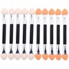 10 pcs Eyeshadow Applicator Sponge Double-Ended Make Up Supplies Portable
