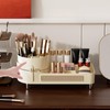 Rotating Makeup Organizer Countertop,Large Capacity Makeup Organizers for Vanity,2 in
