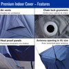 GEARS Premium Motorcycle Cover for Sports Bike, Cruiser, or Touring
