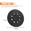 5 Inch 8 Hole Hook and Loop Backing Pad Protector