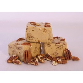 Betsy's Fancy Fudge PENUCHE PECAN FUDGE, 1 LB in 4 Wrapped Pieces, Gluten Free, Fresh Gourmet Candy, Makes Great Gift