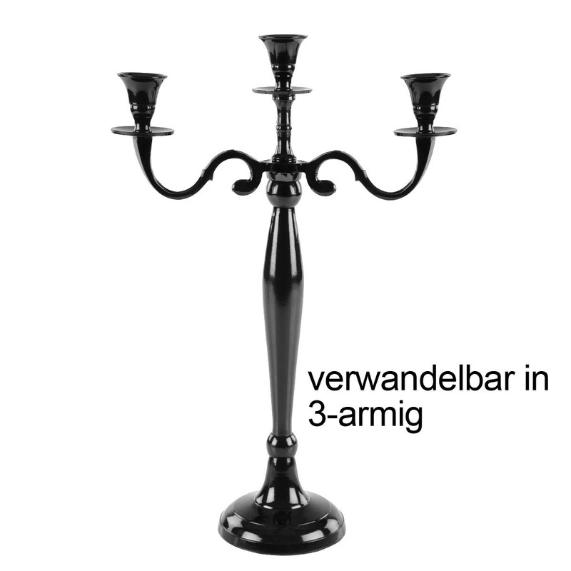 Gräfenstayn® Candlestick 1-, 3- or 5-Arm Candlestick - Various Sizes