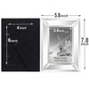 Meetart Mirrored Picture Frame 4x6 inch 2 piece Pack for