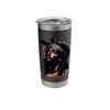 Black Jesus Cross African Christ Religious Stainless Steel Insulated Tumbler