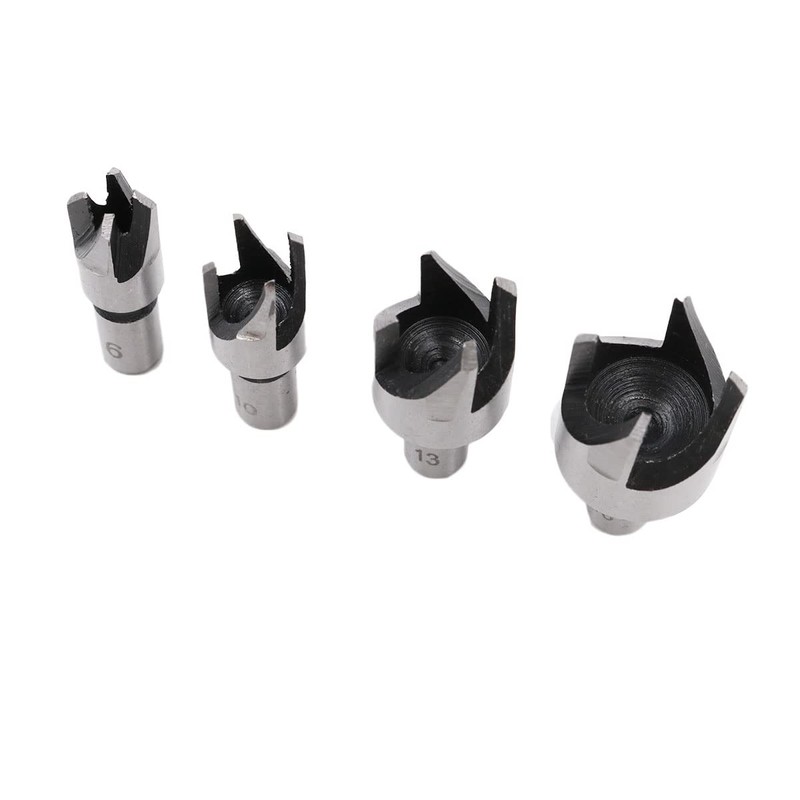 ZONADAH 8pcs in Set Wood Plug Cutters Roundwood Wood Plug