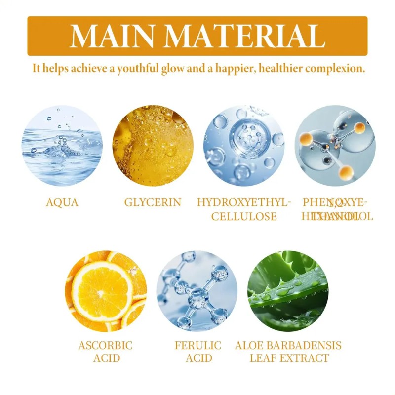 Sérum Facial Con Vitamina C Oceaura, Tamaño De Viaje