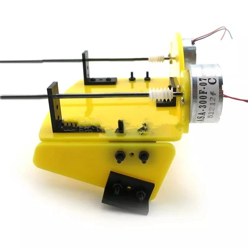 Maxhanest 19cm Boat Toy Kit Propeller Motor Shaft for DIY