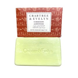 Crabtree & Evelyn Gardeners Triple Milled Soap Bar 7 oz - Large