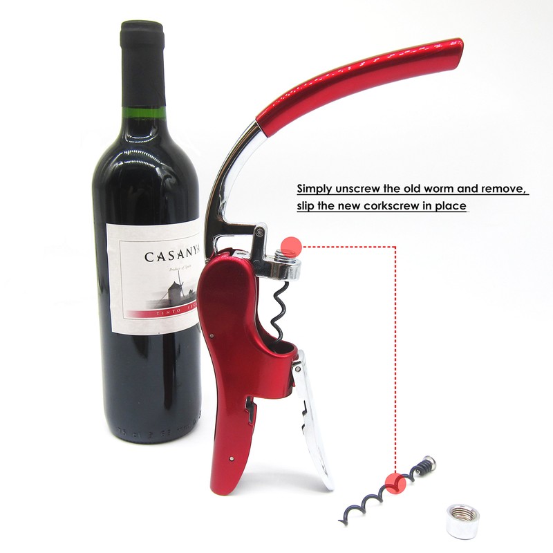 Best Replacement Corkscrew Spiral/Worm for Vertical and BestUtensils Wine Opener