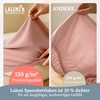 Laleni Premium fitted sheets for baby cot, breathable, 100% cotton