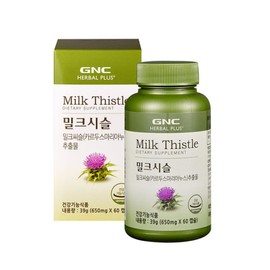 GNC Milk Thistle K (60 Capsules) 60-Day Supply / GNC 밀크시슬 K (60캡슐) 60일분