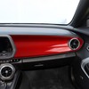 Car Copilot Center Control Panel Sticker Carbon Fiber ABS Decal