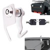 TCMI Motorcycle Saddle Bag tour pack trunk lock & keys