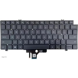Tiugochr Laptop Replacement US Layout Backlit Keyboard for DELL Latitude 5400 5401 5410 5411 7400 7410