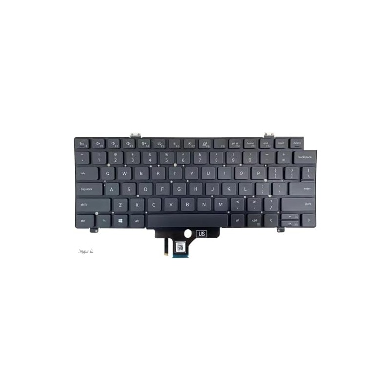 Tiugochr Laptop Replacement US Layout Backlit Keyboard for DELL Latitude