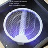 2 in 1 Electric Fly Swatter Rotatable Fly Killer Light