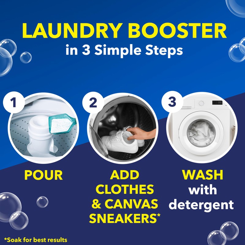 OxiClean White Revive Laundry Whitener and Stain Remover Powder, Alternative