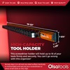 Olsa Tools Magnetic Screwdriver Rail Organizer| Professional Quality Magnetic Tool