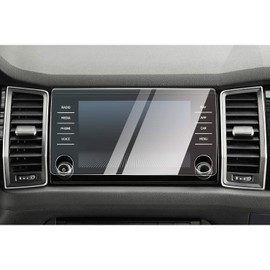 CDEFG Kompatibel mit Skoda Kodiaq Karoq 2017-2022 2023 Amundsen Navigation Schutzfolie Tempered Glas 9H Kratzfest 8 Zoll GPS Displayschutzfolie Auto Navi Folie Karoq Kodiaq Sportline RS Zubehör