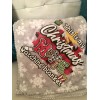 Snowflakes Christmas Movie Watching Blanket