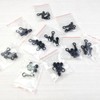 40pcs Motorcycle Caliper Breather Cap Brake Bleed Nipple Cap Nipple