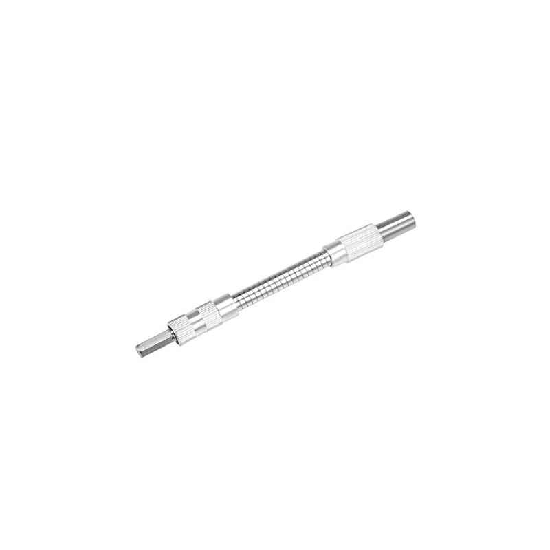 sourcing map Flexible Extension Screwdriver Bit Holder Magnetic Extention Hex
