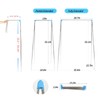 Portable Travel Garment Rack, Stainless Steel Foldable Mini Drying Clothes