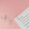D.RECT Pack of 1000 Office Paper Clips Made of Metal