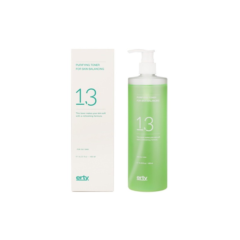 Erti 13 Purifying Toner Balancing 480ml + 10 Samples /