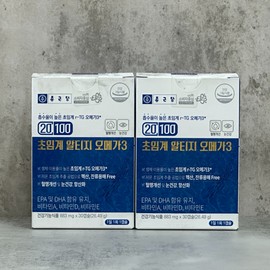 Chong Kun Dang Health 20100 Supercritical Altige Omega 3 30 capsules x 2 boxes / 종근당건강 20100 초임계 알티지 오메가3 30캡슐 x 2박스