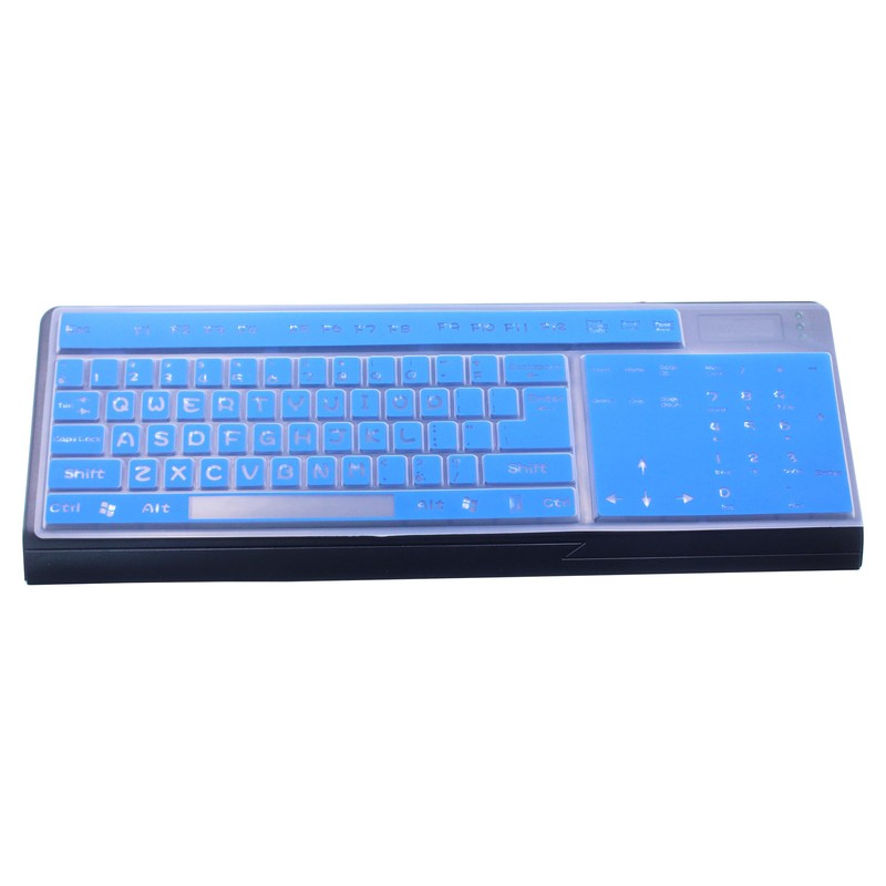 Silicone Keyboard Cover Skin Protector for Standard Size Computer/Desktop/PC with
