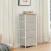 Somdot Tall Dresser for Bedroom with 4 Drawers, Storage Organizer