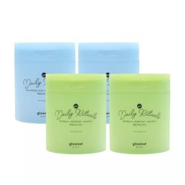 Glowist 글로이스트필링패드 얼굴각질제거 2종 164매 [히알루론산+PDRN] Gloist Peeling Pad Face Exfoliation 2 Types 164 Sheets [Hyaluronic Acid + PDRN]