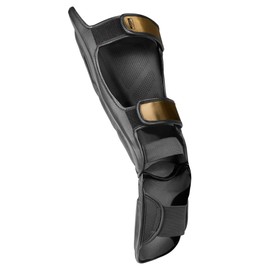 Hayabusa T3 Striking Shinguards - Black/Gold, Medium