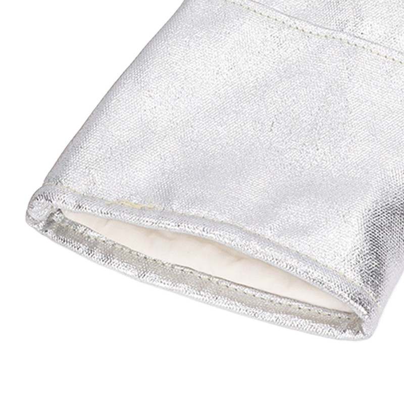 1 Pair Cowhide Welding Gloves Heat Resistant Fireproof Hard Wearing