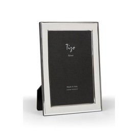 Tizo 8" X 10" Narrow Plain Italian Silverplate Frame