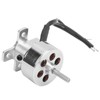 1811 RC Metal Brushless Motor Silver RC Motor for Fixedwing