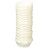 Glassine Case (1000 Pieces) Shallow Type, White, No. 8