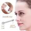 Suskriyocic 2 Pack Disposable Sterile Nose Piercing Kit Tool with